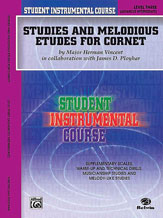 STUDIES AND MELODIOUS ETUDES #3 TRMPT/BAR TC cover